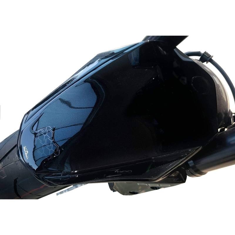 Resin Bike Aufkleber für Motorrad Kompatibel mit Kawasaki Z 900 2021 Silber. Kotflügelschutz vor Stößen und Kratzern. 3D-Harzklebstoff – Stickers - Made in Italy von Resin Bike
