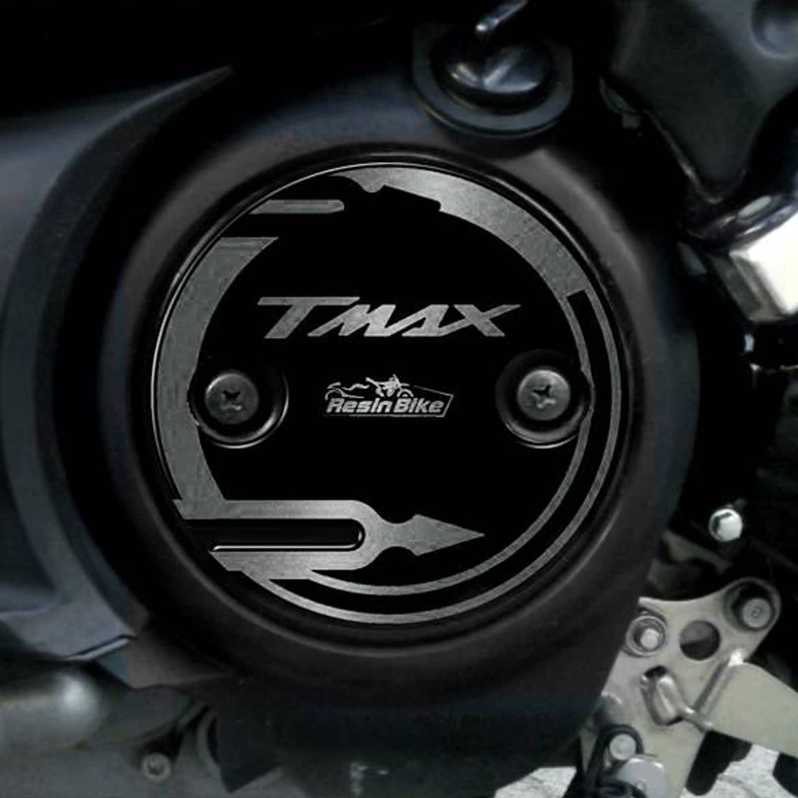Resin Bike Aufkleber für Motorrad Kompatibel mit Yamaha Tmax 500-530 2001-2016. Variomatikschutzschutz vor Stößen und Kratzern. 3D-Harzklebstoff – Stickers - Made in Italy Resin Bike Aufkleber für Motorrad Kompatibel mit Yamaha Tmax 500-530 2001-2016. Variomatikschutzschutz vor Stößen und Kratzern. 3D-Harzklebstoff – Stickers - Made in Italy von Resin Bike