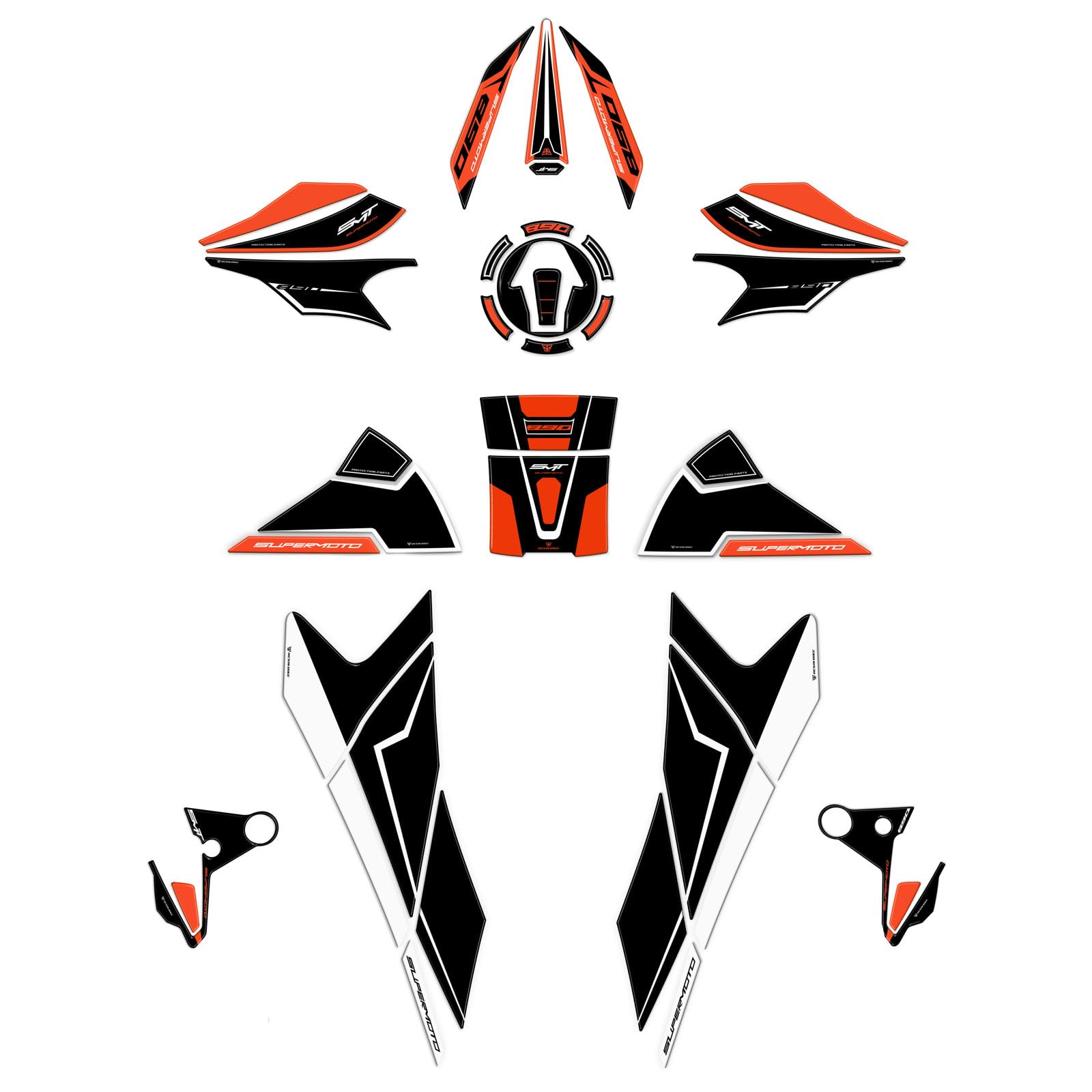 Resin Bike Kit Aufkleber Motorrad Kompatibel Mit KTM 890 SMT 2023-2025. Schutz Grip Motorrad Tank-Schutzfolie vor Stößen und Kratzern. Kit Aufklebersatz 3D-Harzklebstoff - Stickers Made in Italy Resin Bike Kit Aufkleber Motorrad Kompatibel Mit KTM 890 SMT 2023-2025. Schutz Grip Motorrad Tank-Schutzfolie vor Stößen und Kratzern. Kit Aufklebersatz 3D-Harzklebstoff - Stickers Made in Italy von Resin Bike