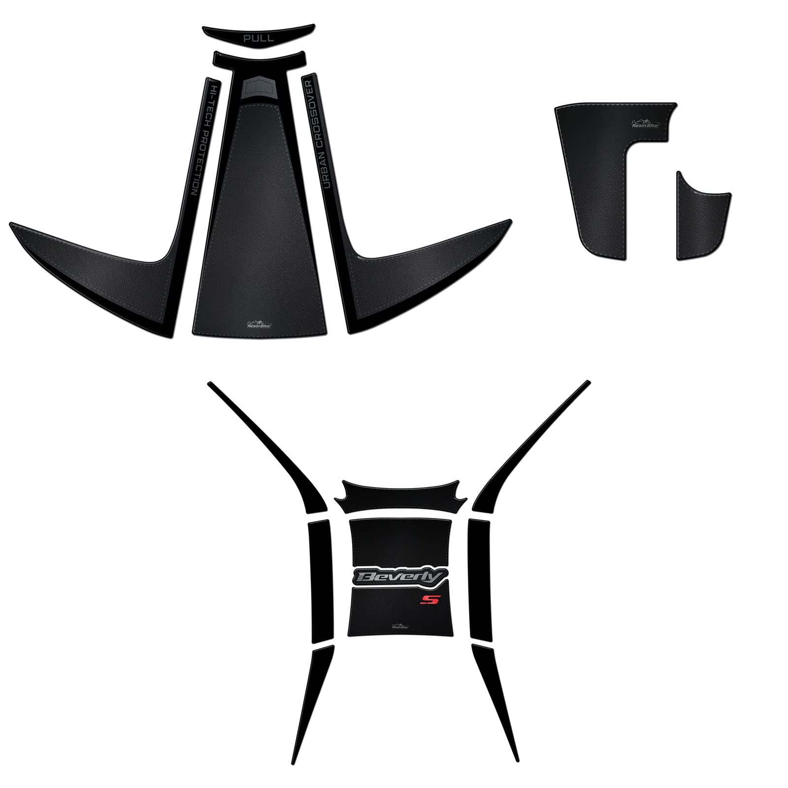 Resin Bike Sticker Kit Scooter Kompatibel mit Piaggio Beverly S 300 - Piaggio Beverly S 400 2021 2022. Motorradtank Schutz vor Stößen und Kratzern. Neutral Metallic 3D Harz Aufkleber Resin Bike Sticker Kit Scooter Kompatibel mit Piaggio Beverly S 300 - Piaggio Beverly S 400 2021 2022. Motorradtank Schutz vor Stößen und Kratzern. Neutral Metallic 3D Harz Aufkleber von Resin Bike