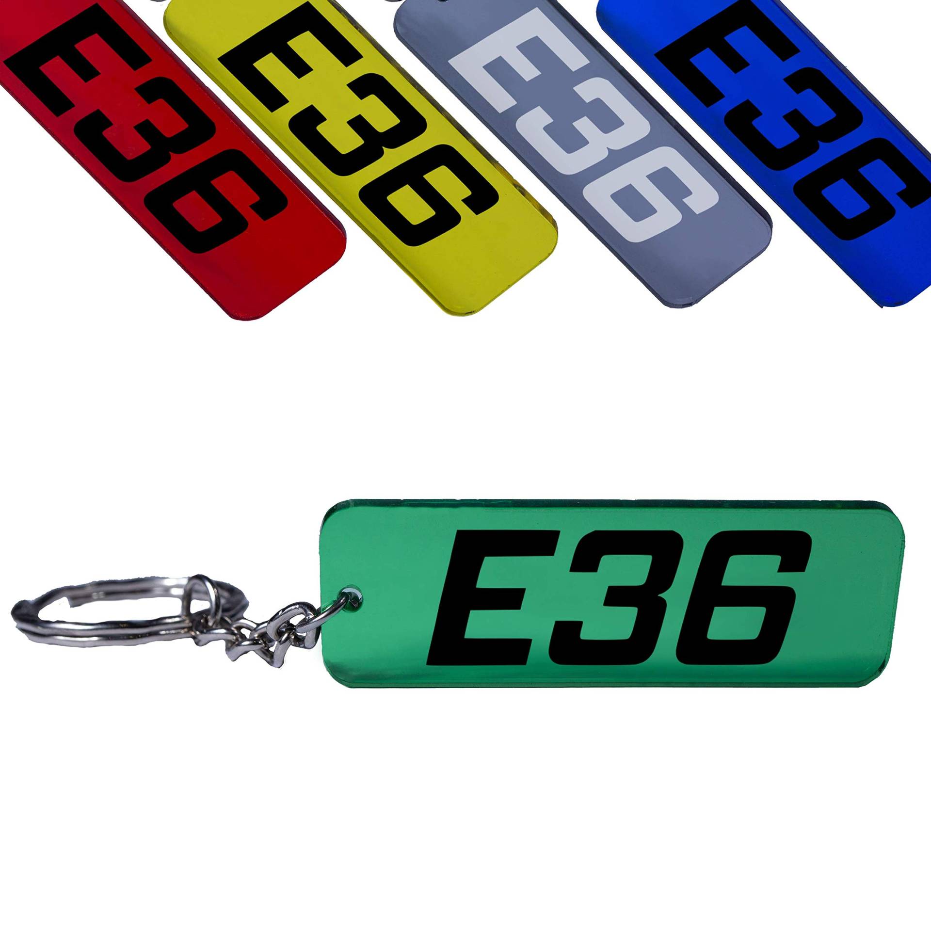 Reskey E36 3er Schlüsselanhänger 316 318 320 323 325 328 M3 Tuning (Grün) von Reskey