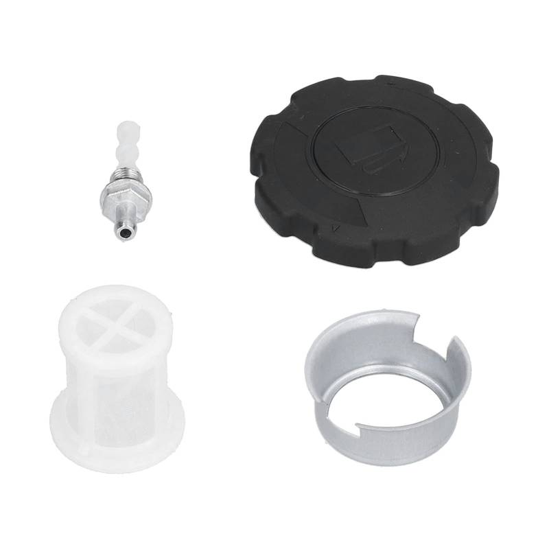 ResefICEFINEM Komplett Kraftstofftank -Gaskappen -Filter -ssverbindungs ​​-Schnappring -Ersatzzubehör für GX120 GX200 GX240 GX270 GX340 GX390 Motoren und Generatoren aus ABS von Respicefinem