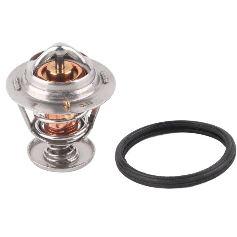 Resefinem Marine Boat 71 Grad Celsius Motor Thermostat Idealer Ersatz für 4TNV88 3TNV88 Motor aus Legierungsmaterial mit und einfach zu installieren von Respicefinem