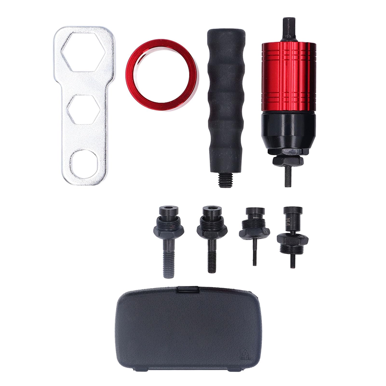 Resefinem Nietmutter -Bohranbieter -Handbuch und Elektrik -Niet -Nuss -Pistolen -Bohranbieter mit Hex Shank Excellent Metallmaterial 5pcs Muttern Sturdy Tool Storage Hülle für Resefinem Nietmutter -Bohranbieter -Handbuch und Elektrik -Niet -Nuss -Pistolen -Bohranbieter mit Hex Shank Excellent Metallmaterial 5pcs Muttern Sturdy Tool Storage Hülle für von Respicefinem