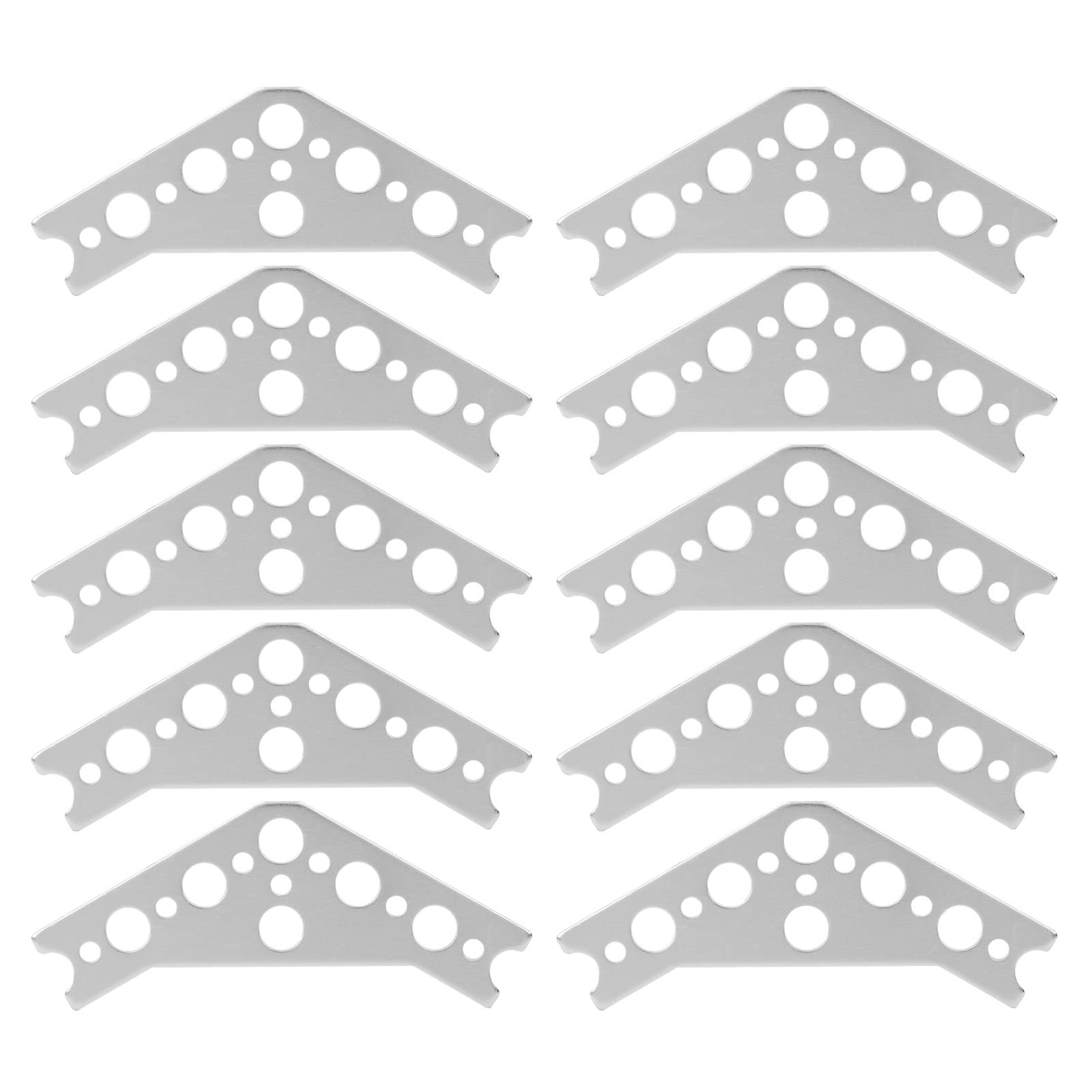 Respicefinem 10 Pcs Gusset 120 Degrees 7005 Aluminum Robotic Connection Gusset for TETRIX PRIME Enhance Construction Strength And Expand Options Respicefinem 10 Pcs Gusset 120 Degrees 7005 Aluminum Robotic Connection Gusset for TETRIX PRIME Enhance Construction Strength And Expand Options von Respicefinem