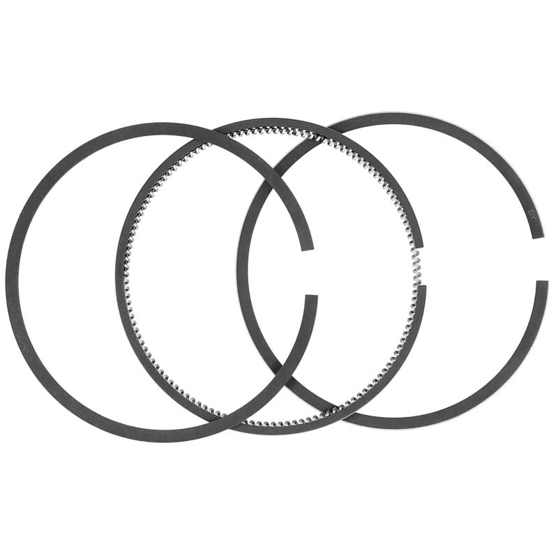 Respicefinem 3pcs 1.5mm Piston Ring Kit Black Iron for Engine Generator Fishery 178F von Respicefinem