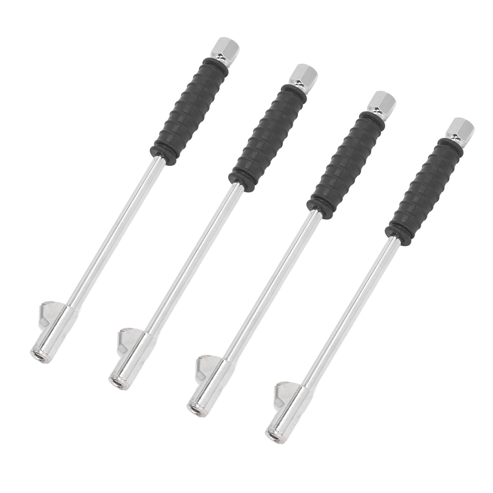 Respicefinem 4 Pcs Dual Head Air Chuck 1/4 Inch Female NPT 10 6 Inch Length Tire Inflate Chuck Ideal for Car Motorcycle Bike and Various Vehicles von Respicefinem
