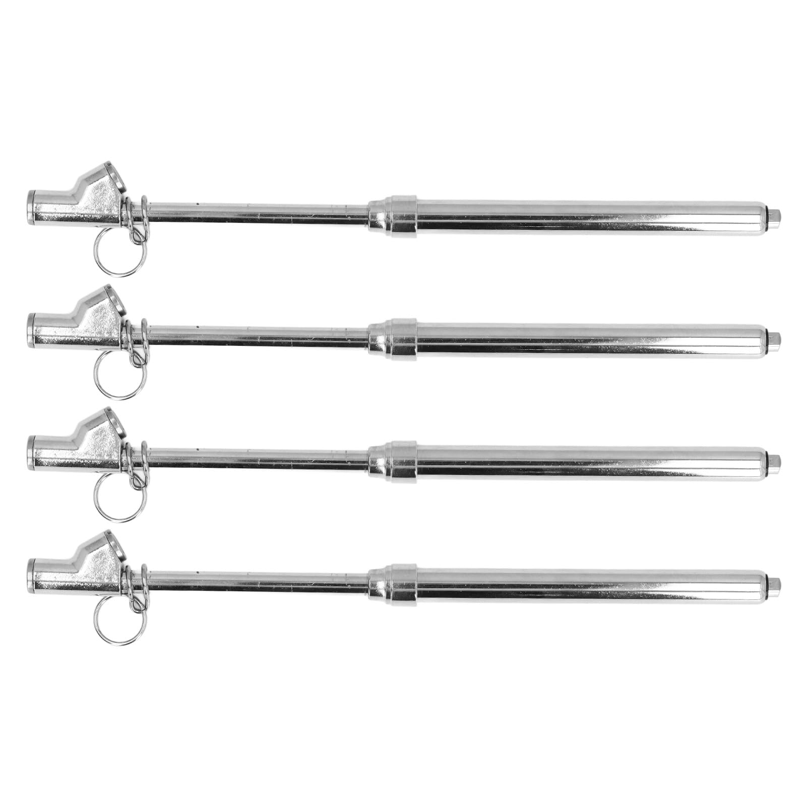 Respicefinem 4PCS Dual Head Stainless Steel Mechanical Tire Pressure Measuring Tool for Trucks Cars Bikes with A Measurement Range of 10 to 160PSI Suitable for Various Vehicles Respicefinem 4PCS Dual Head Stainless Steel Mechanical Tire Pressure Measuring Tool for Trucks Cars Bikes with A Measurement Range of 10 to 160PSI Suitable for Various Vehicles von Respicefinem