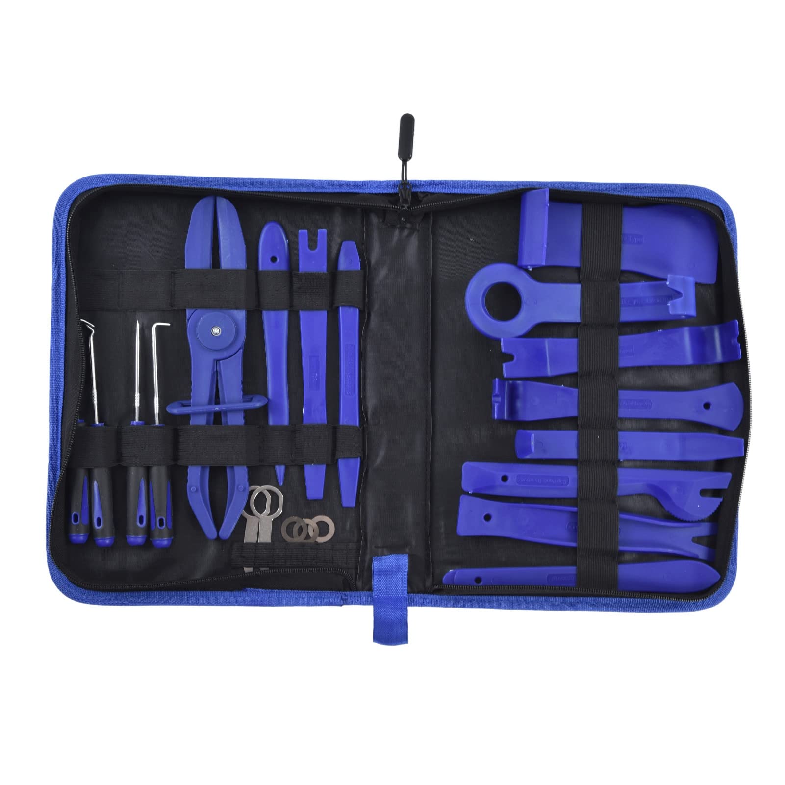 RespiriceFinem 21PCS Auto Entfernung Tool Trim Pry Reparaturset Kit für Autotürtafel -Audio -Instrumente Schreibtisch Blau ideal für Auto Audio- und Funksystem Installation oder (Blue) von Respicefinem