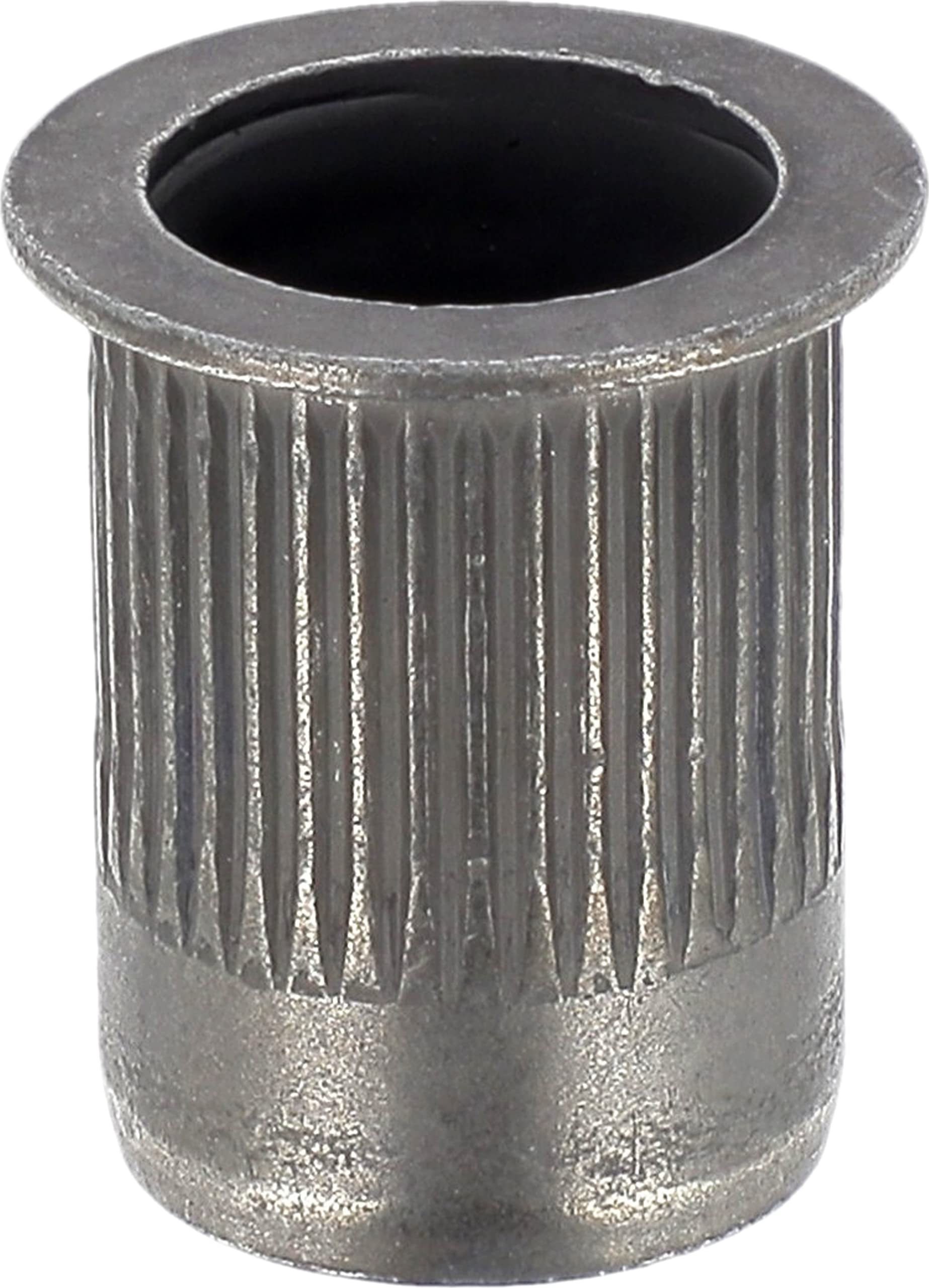 Crimpmutter aus Stahl, rund, für Fahrzeuge Renault, M6-1.00, 0,5-3 mm, Blechstärke, 15 Stück von Restagraf