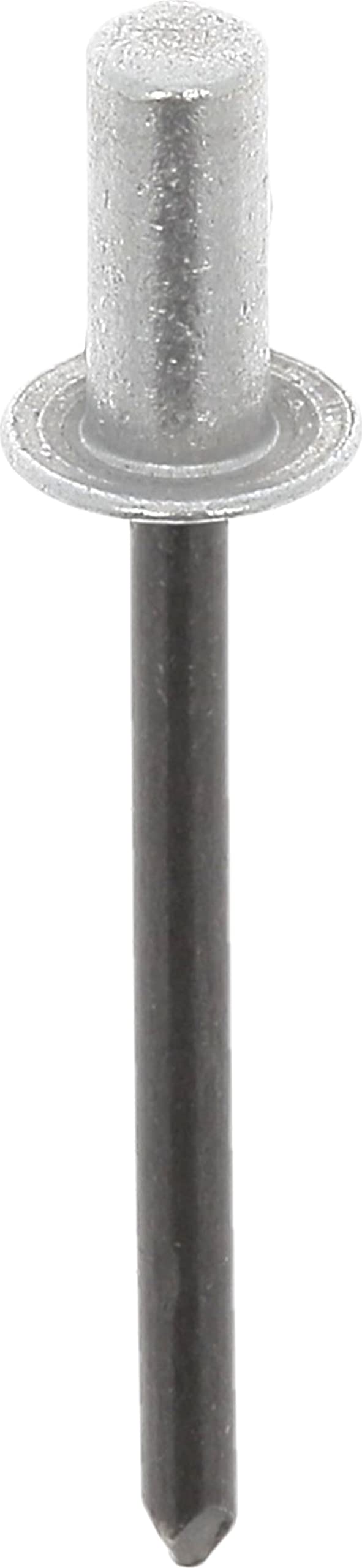 RESTAGRAF 4154 Niete, wasserdicht, Grau, 6 bis 7,5 mm x 12,5 mm von Restagraf