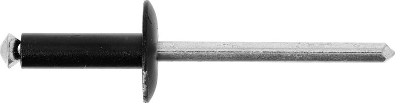 RESTAGRAF 4720 Niete, schwarz, 7 bis 10 mm x 16 mm von Restagraf