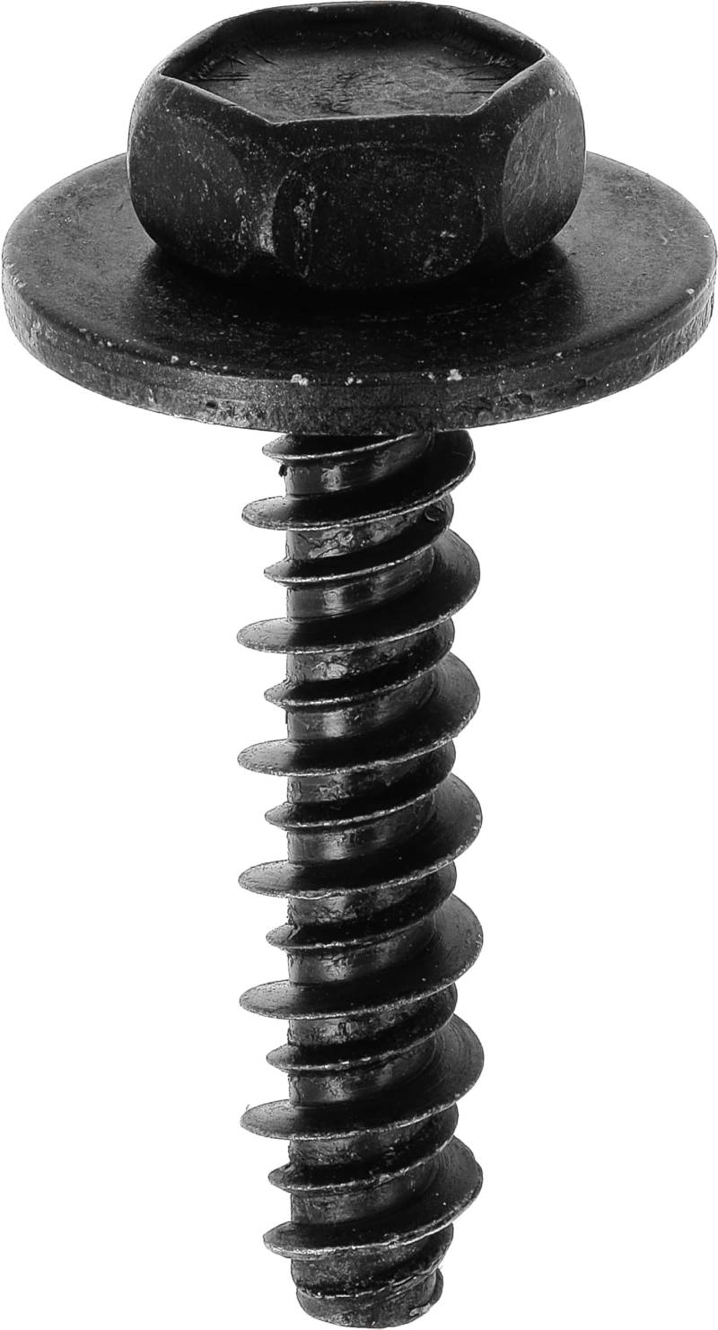 Restagraf Schrauben für weiches Material für Karosserie, Länge 28 mm, Ref. 11460, kompatibel mit FIAT 500, Renault Laguna III, Modus, Scenic II, Zoe, 12 Stück von Restagraf