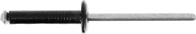 Restagraf 224866 Niete, schwarz, 12 bis 15 mm x 20 mm von Restagraf