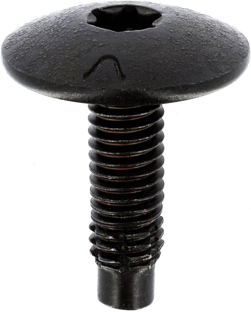 Restagraf Cblx Schrauben mit großem Kopf, Zn, schwarz, M6, 1,00 x 20 mm, für Karosserie, kompatibel mit Fahrzeugen, Typ: Citroën Peugeot (4 Stück), Schwarz von Restagraf
