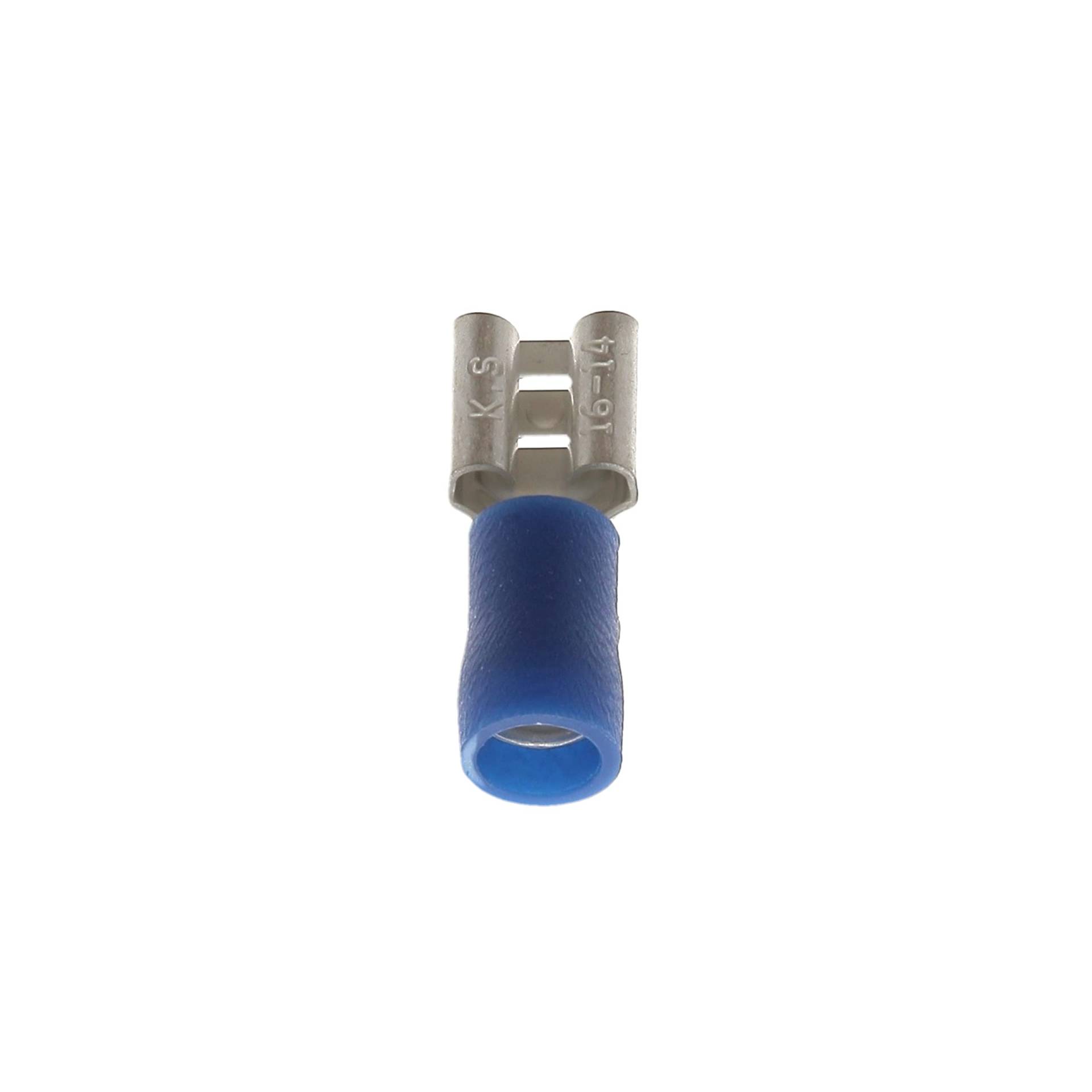 Restagraf 306909 Kabelschuhe, Blau, 6,35 mm x 0,8 mm von Restagraf