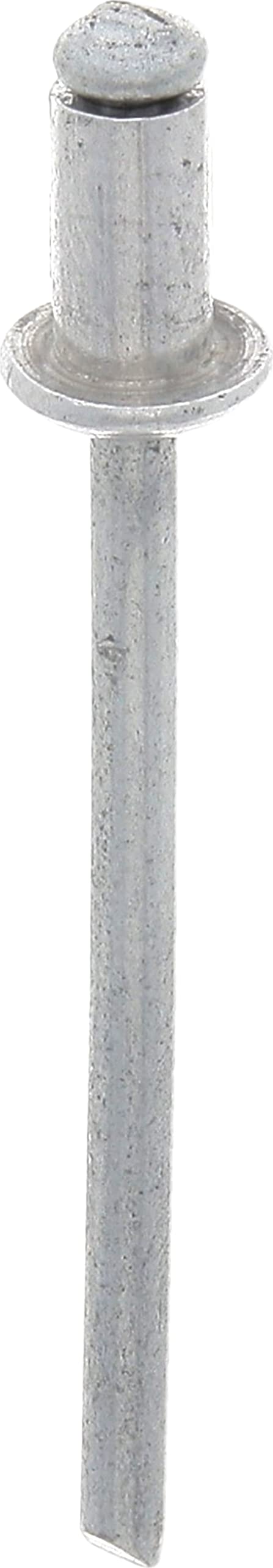 Restagraf Nieten aus Aluminium, Standard im Beutel, 4 mm x 7 mm, 121 Stück von Restagraf