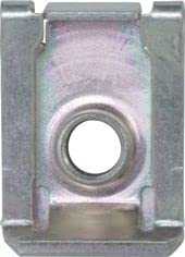 Restagraf Clip-Muttern in Box, für Fahrzeuge Citroen/FIAT, 0,5 bis 4 mm, Blechstärke M5 x 0,80, 19,90 x 13,80 mm, 100 Stück von Restagraf