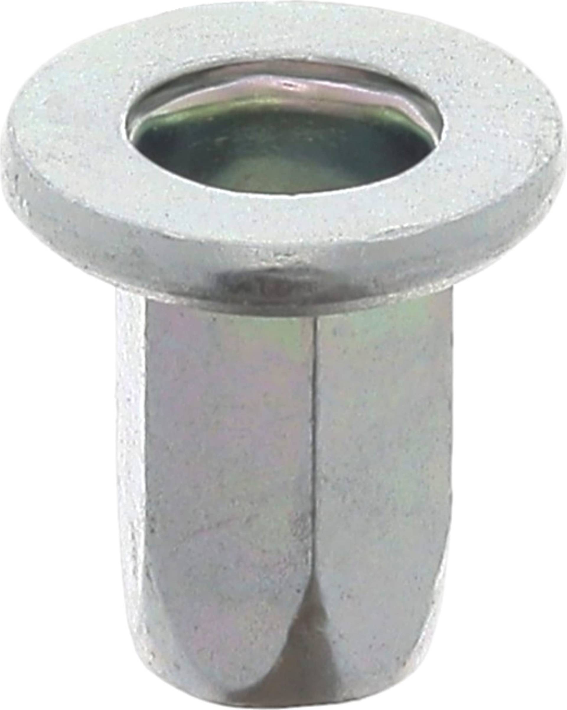 Restagraf Crimpmutter aus Stahl, sechseckig, für FIAT-Fahrzeuge, M6-1.00, 0,8-1 mm, Blechstärke, 12 Stück Restagraf Crimpmutter aus Stahl, sechseckig, für FIAT-Fahrzeuge, M6-1.00, 0,8-1 mm, Blechstärke, 12 Stück von Restagraf
