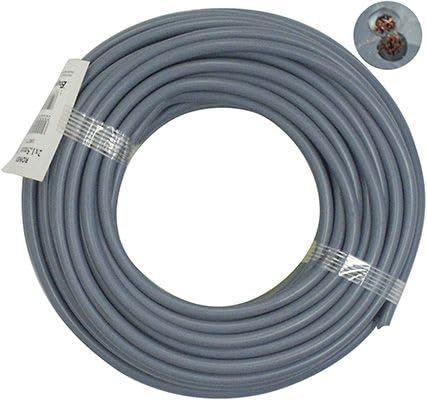 Restagraf - Elektrisches Kabel, grau, 25 m – Drahtquerschnitt 1,5 mm² – Ref. 16263 von Restagraf