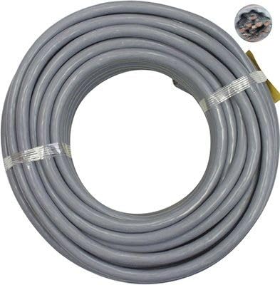 Restagraf - Elektrisches Kabel, grau, 25 m – Drahtquerschnitt 1 mm² – Ref. 16268 von Restagraf