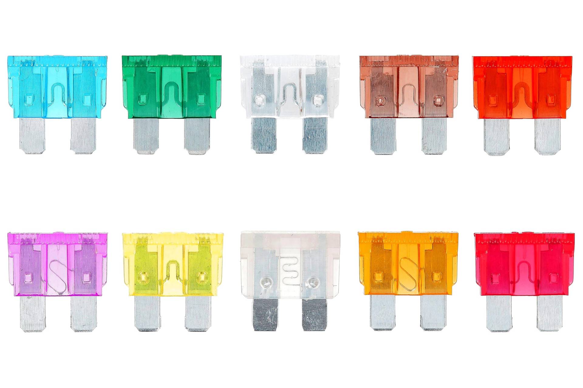 Restagraf Flachsicherungen Sortiment Standard, 2A-40A, 10 Stück Restagraf Flachsicherungen Sortiment Standard, 2A-40A, 10 Stück von Restagraf