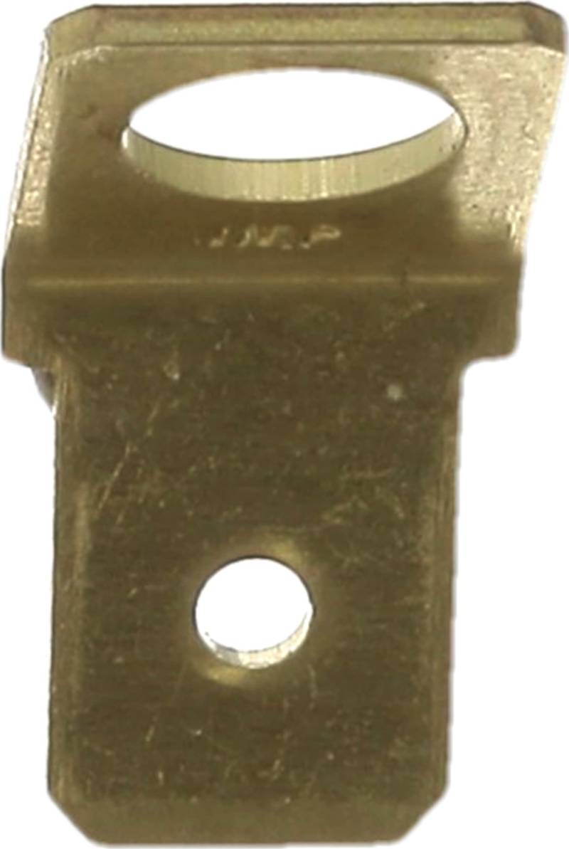 Restagraf Flachstecker zum Schrauben in Blisterverpackung, 6,35 mm x 0,8 mm, 5,2 mm, 10 Stück von Restagraf