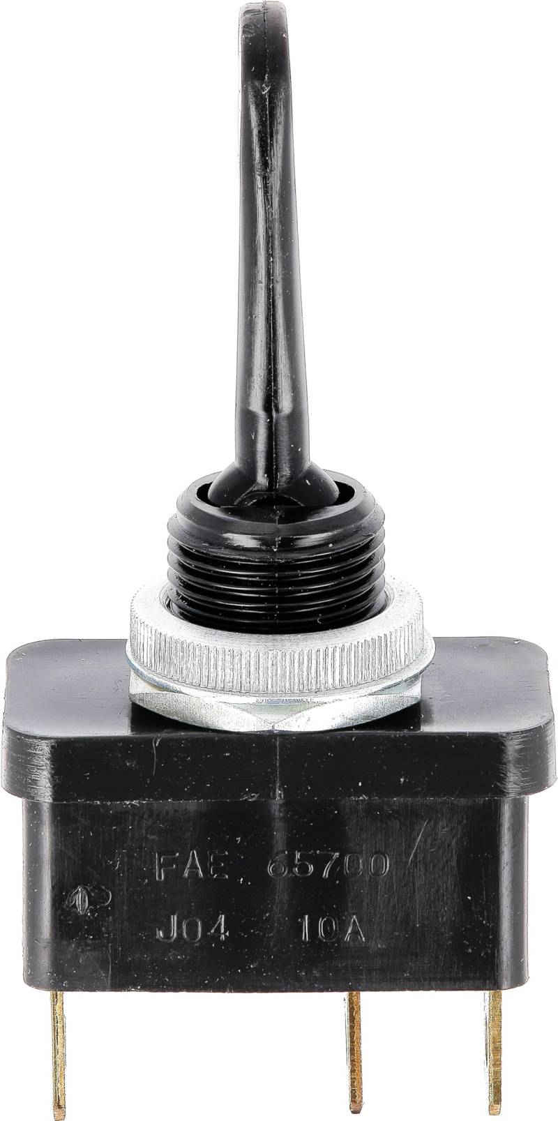 Restagraf - Impulsschalter – 2-polig – Anschluss Flachsteckhülse – Loch Durchmesser 13 mm – 10 A – 12 V – Ref. 6962 – 1 Blisterverpackung von Restagraf