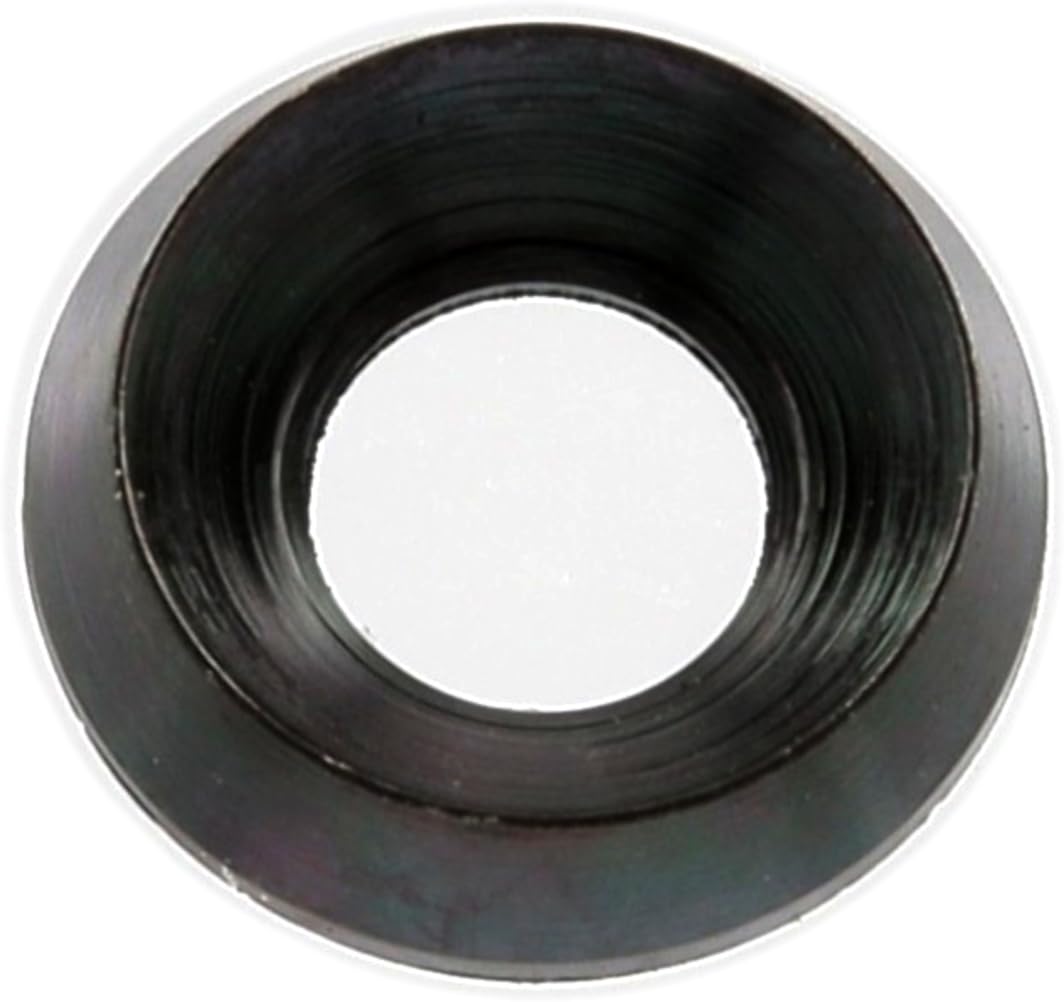 Restagraf Schüssel, verzinkt, für Senkkopfschrauben, 2,9 – 3,5 mm, Schwarz, 75 Stück von Restagraf
