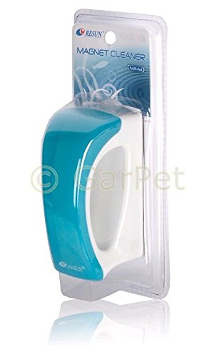Aquarium Scheibenreiniger Magnetreiniger Algen Magnet Scheibenmagnet Schwimmend blau (M) von Resun