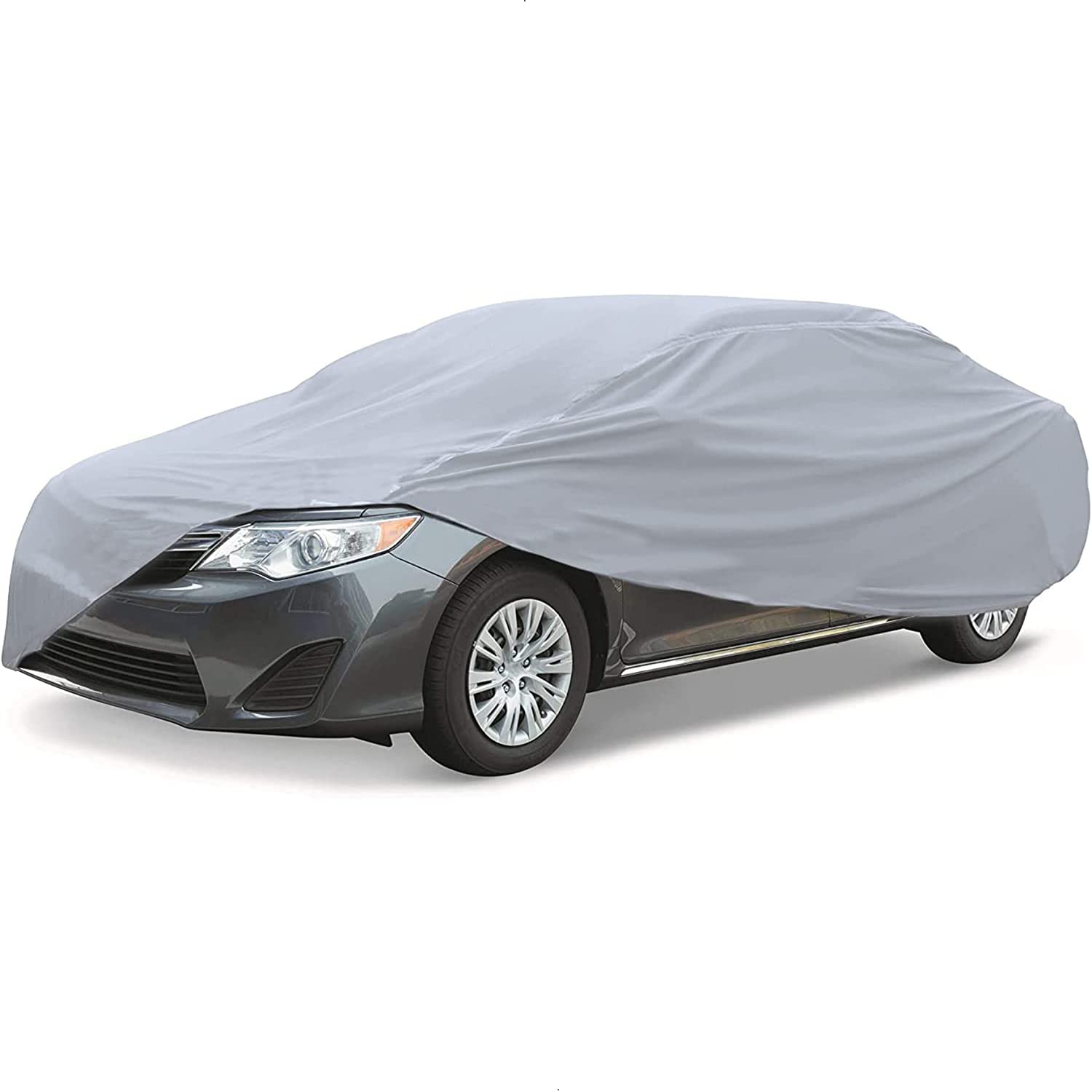 Retoo Auto Abdeckplane Winter Wetterfeste, Leichte Ganzgarage Autoabdeckung Wasserdicht, Autoplane Winddicht Vollgarage Hagelschutz Staubdicht für 450cm-475cm Auto, Schneeschutz Auto-Abdeckung Retoo Auto Abdeckplane Winter Wetterfeste, Leichte Ganzgarage Autoabdeckung Wasserdicht, Autoplane Winddicht Vollgarage Hagelschutz Staubdicht für 450cm-475cm Auto, Schneeschutz Auto-Abdeckung von Retoo