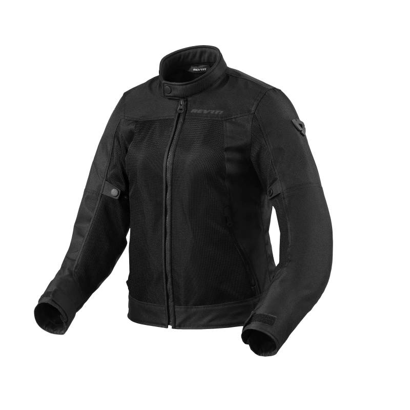 Revit Eclipse 2 Damen Motorrad Textiljacke, schwarz, 42 von Revit