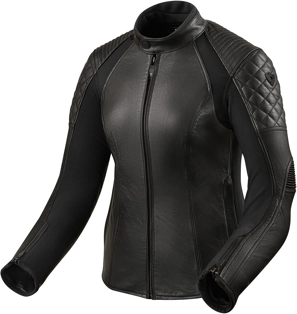Revit Luna Damen Motorrad Lederjacke Schwarz 40 Revit Luna Damen Motorrad Lederjacke Schwarz 40 von REV'IT!