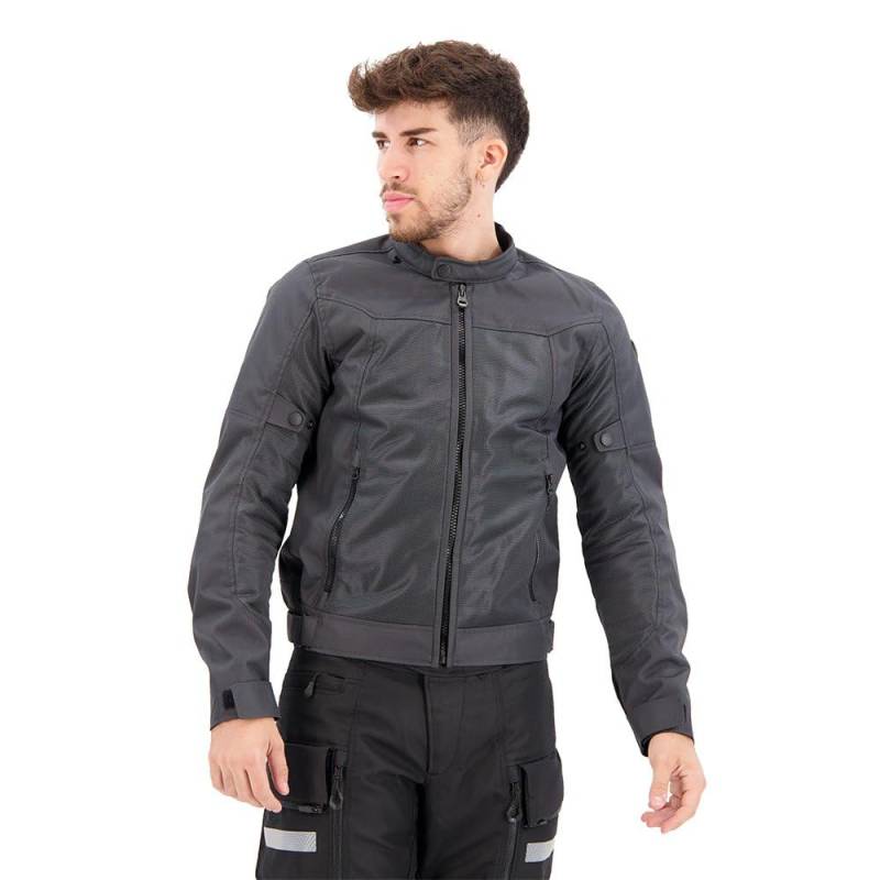 Revit Motorradjacke Eclipse 2 Sommerjacke, Grau, XL von REV'IT!