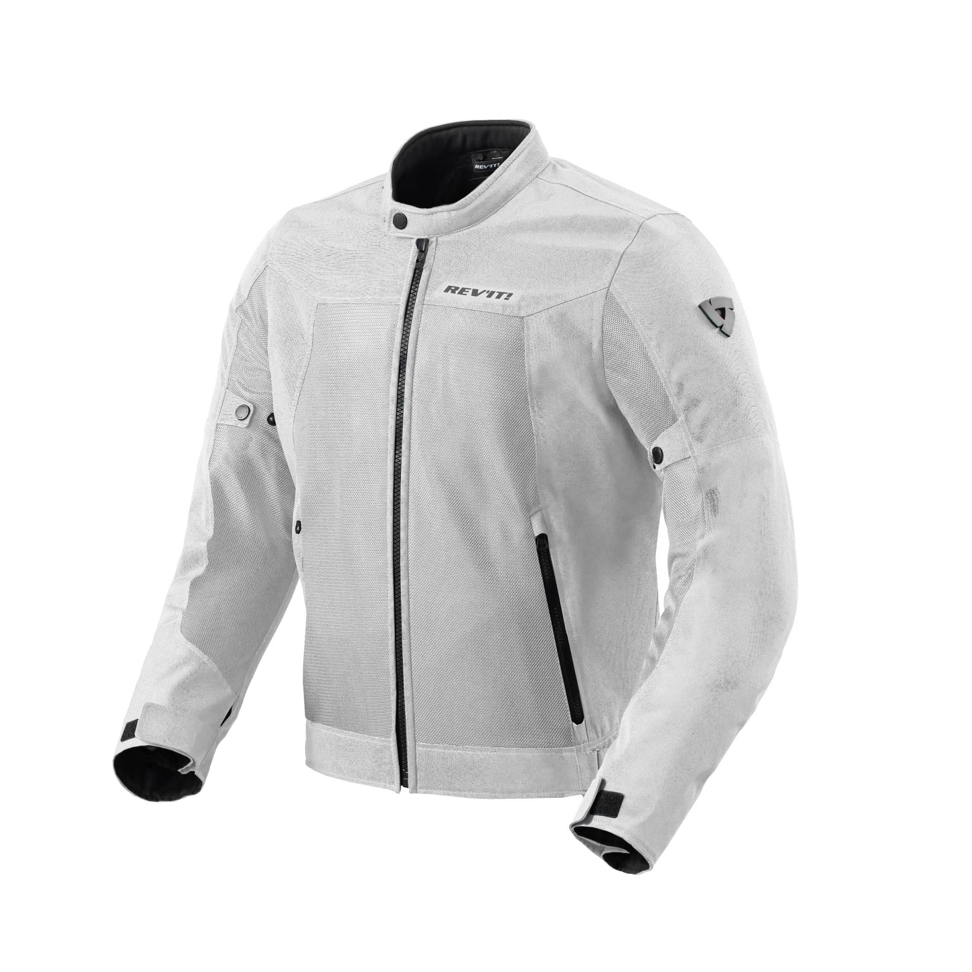 Revit Eclipse 2 Motorrad Textiljacke, silber, L von Revit