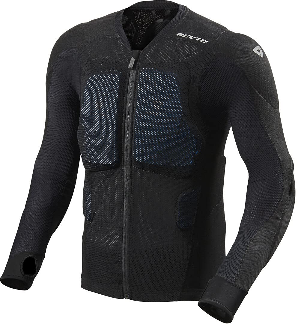 Revit Proteus Motocross Protektorenjacke, schwarz, 2XL von Revit