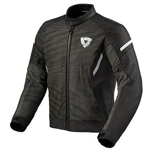 REV'IT! Torque 2 H2O Textiljacke Schwarz Weiss Rev'it! von Rev'it!