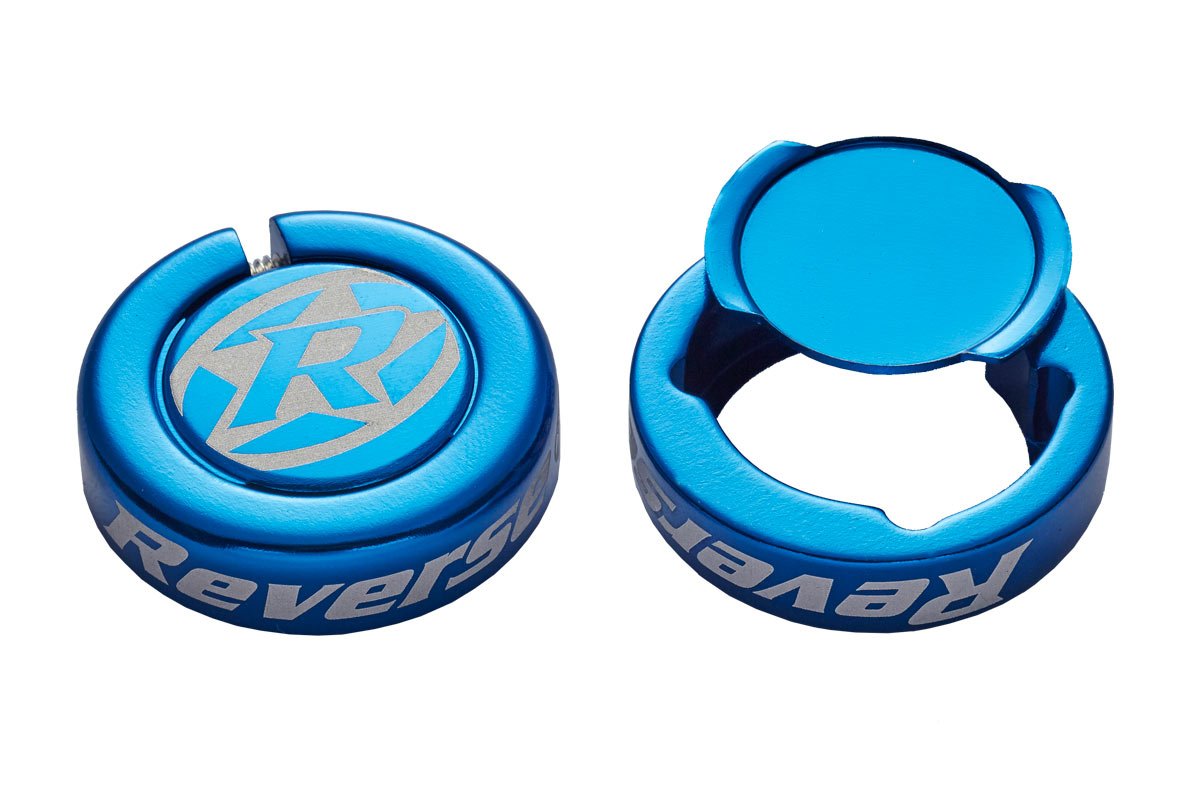 Reverse Barends-Chip Lenker Endkappen 2 Stück dunkel blau Reverse Barends-Chip Lenker Endkappen 2 Stück dunkel blau von Reverse