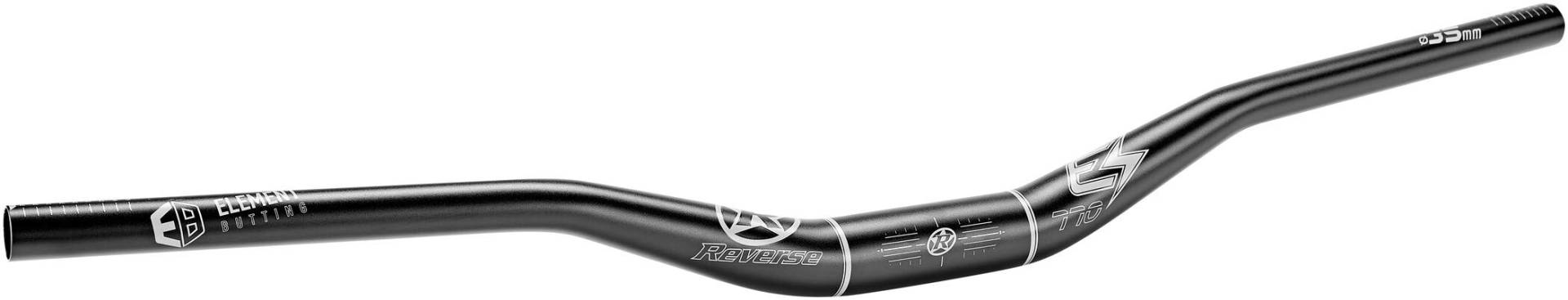 Reverse E-Element Ergo Fahrrad Lenker 35.0mm 770mm schwarz/grau: Größe: 35.0mm 25mm Rise von Reverse