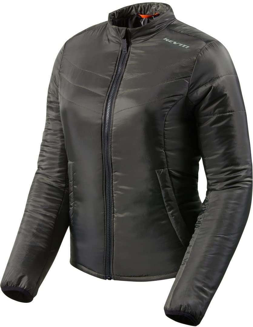 REV'IT! Motorradjacke mit Protektoren Motorrad Jacke Core Damen Textiljacke schwarz/Oliv M, Tourer, Ganzjährig von Revit