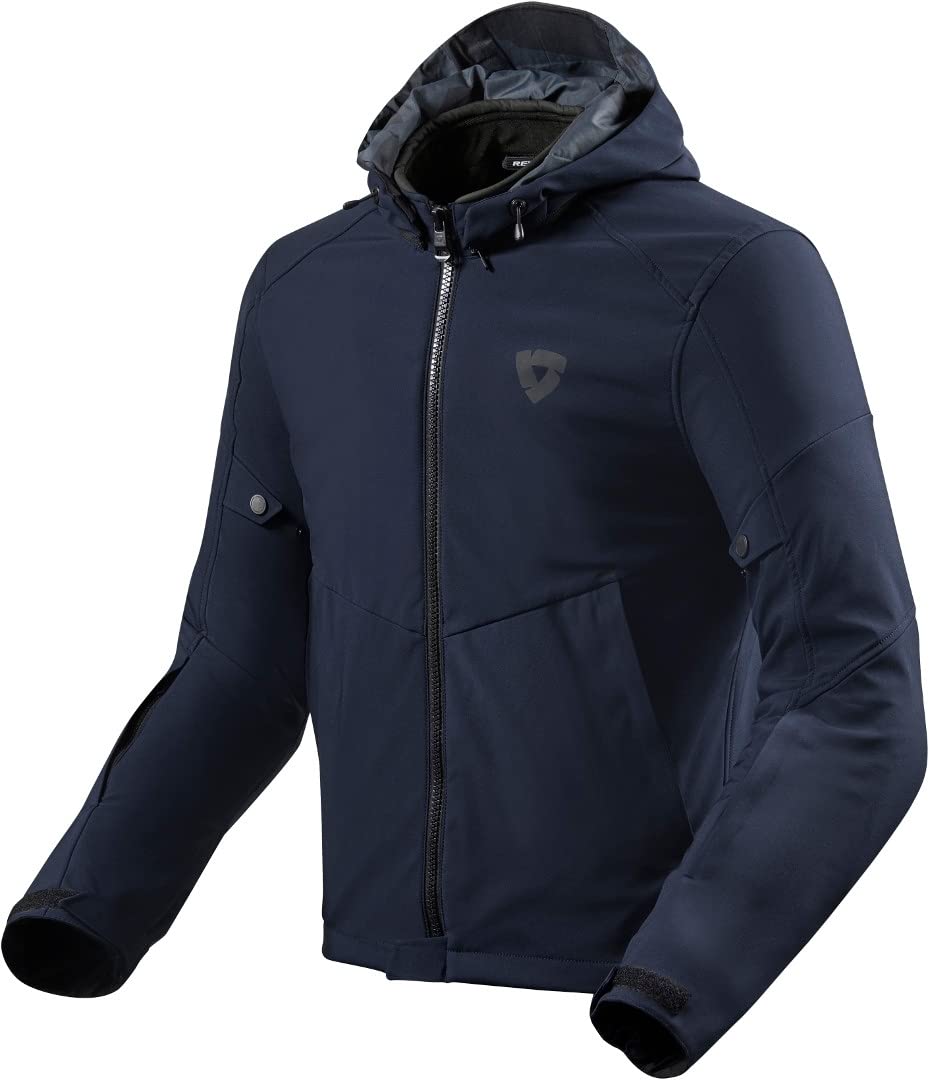 Revit Afterburn H20 Motorrad Textiljacke (Dark Blue,M) von Revit