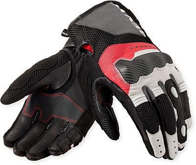 Revit Blaze, Handschuhe - Schwarz/Weiß/Rot - 3XL von Revit
