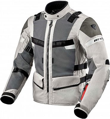 Revit Cayenne 2, Textiljacke - Hellgrau/Grau/Dunkelgrau - XXL von Revit