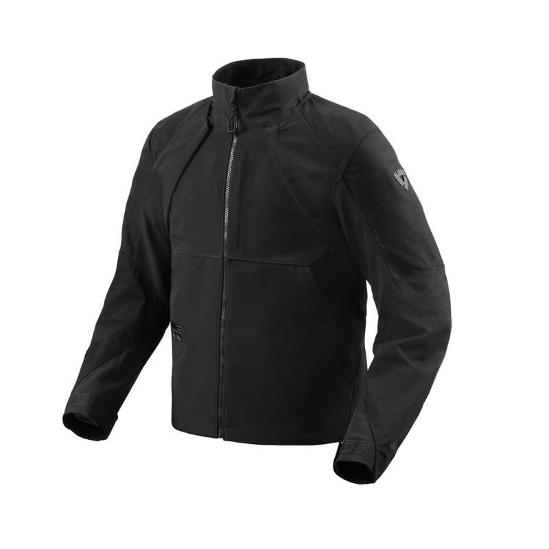 Revit Continent Motorrad Textiljacke, schwarz, XL von REV'IT!