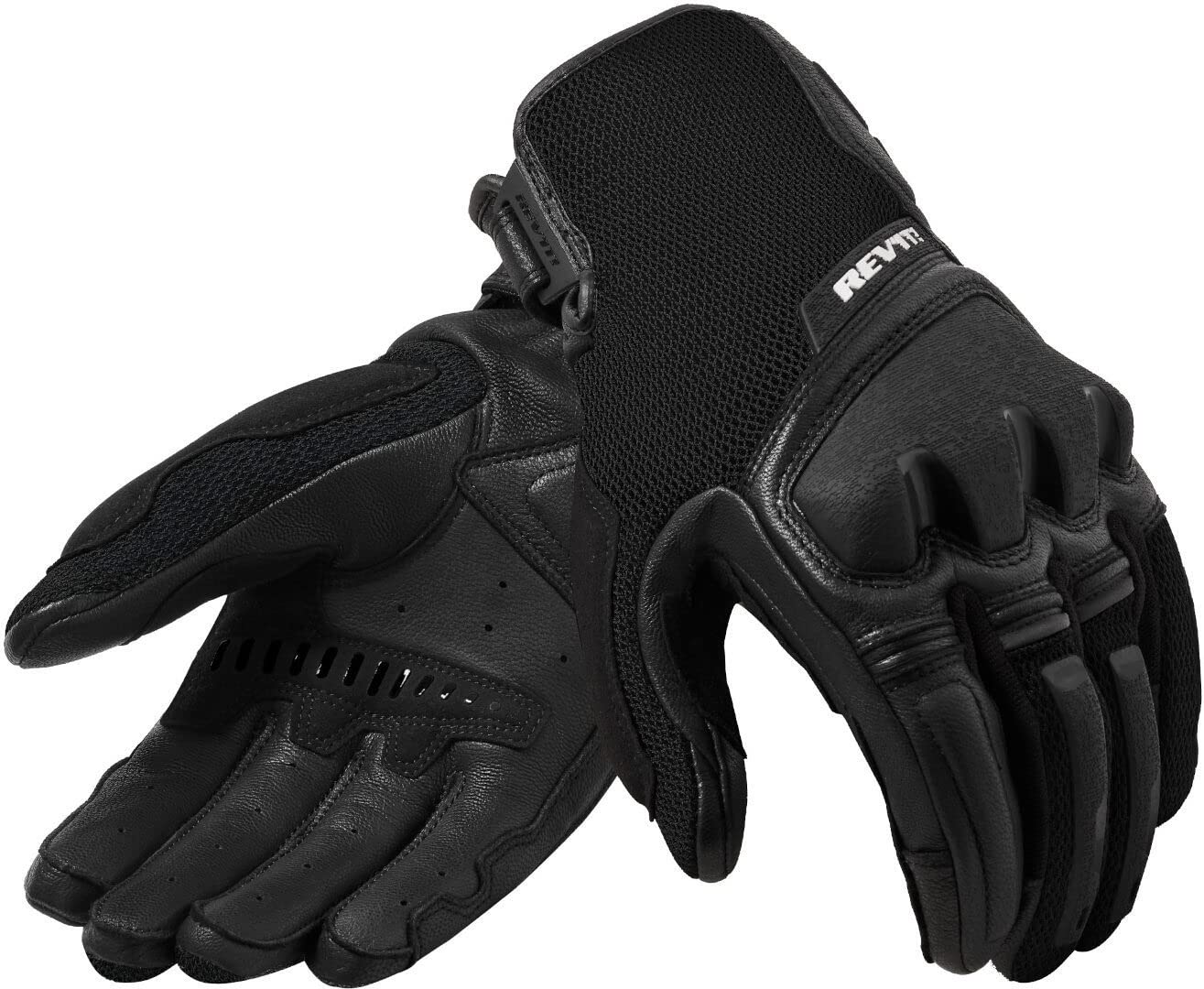 Revit Duty Motorrad Handschuhe (Black,L) von Rev'it