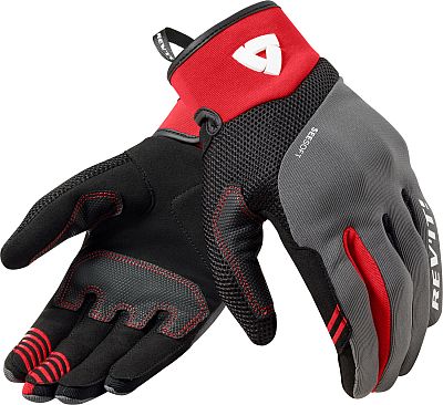 Revit Endo, Handschuhe Damen - Grau/Rot/Schwarz - L von Revit