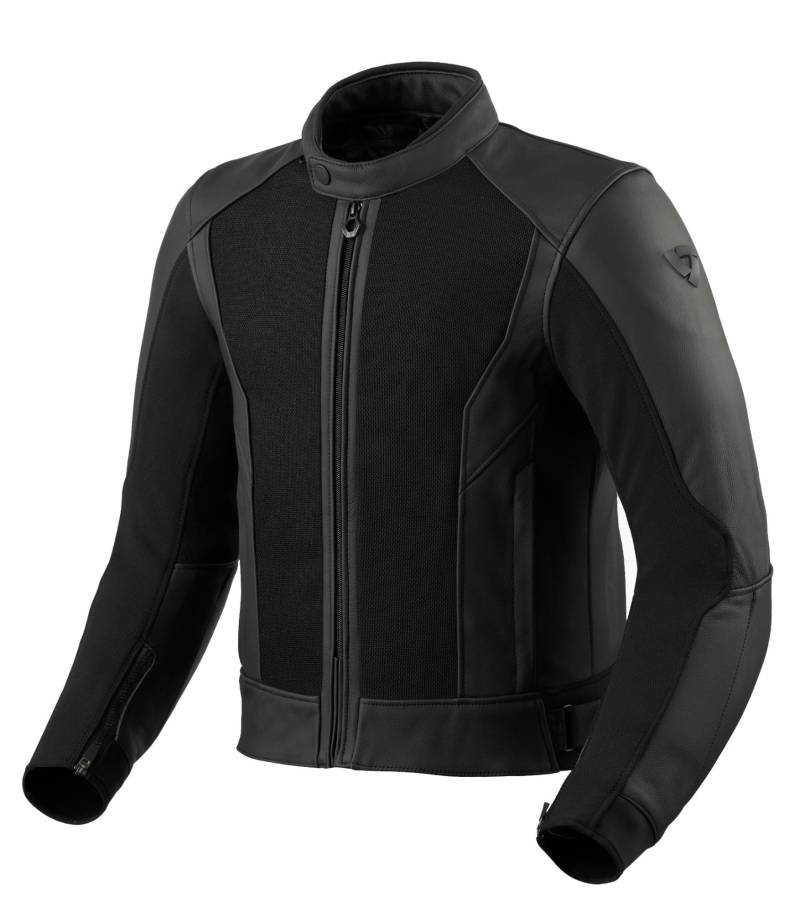 REV'IT! Revit Ignition 4 H20 Giacca in Pelle/Tessuto per Moto (Black,54) von REV'IT!
