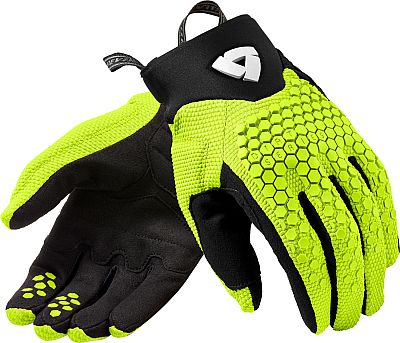 Revit Massif, Handschuhe - Neon-Gelb/Schwarz - 3xl von Revit