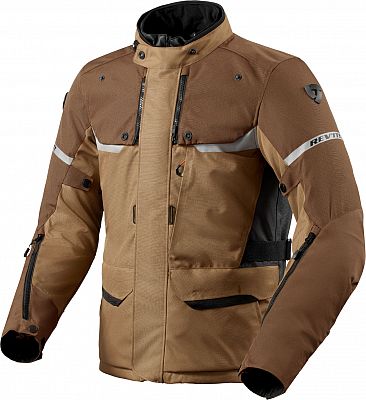 Revit Outback 4 H2O, Textiljacke wasserdicht - Braun/Hellbraun - S von Revit