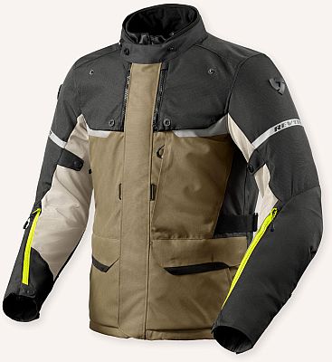 Revit Outback 4 H2O, Textiljacke wasserdicht - Olive/Dark Grey/Light Grey - M von Revit